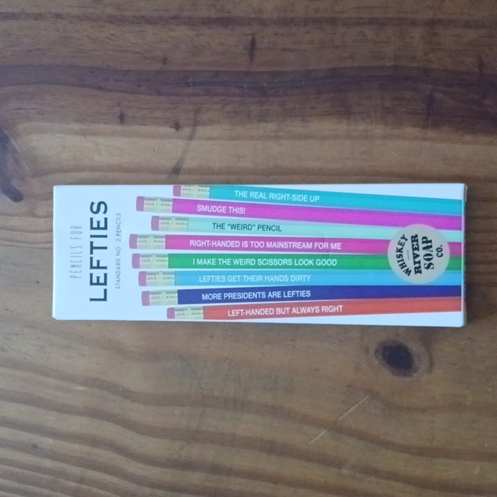 Pencils For Lefties